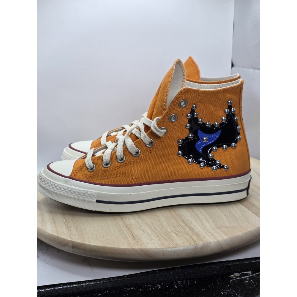 Womens Size 9 - Converse Come Tees x Chuck 70 High 'Star Light Path' Sun Orange